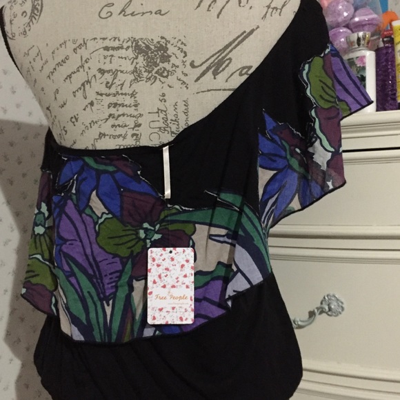 Free People One Shoulder Top - Picture 10 of 11